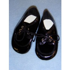 Shoe - Boy's Tie Dress - 3 3_4" Black