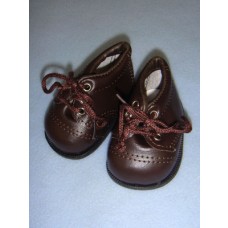 Shoe - Boys - 3 1_4" Dark Brown