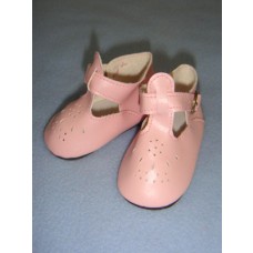 Shoe - T-Strap - 3" Pink