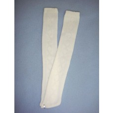 Stocking - Long Design - 11-15" White (0)