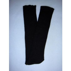 Stocking - Long Plain Nylon - 21-24" Black 6