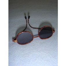 Sunglasses - 3" Tortoise Wire