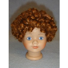 Wig - All-Over Curls_Clown - 10" Brown