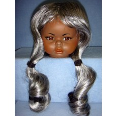 Wig - Indian Brave - 16-17" Silver