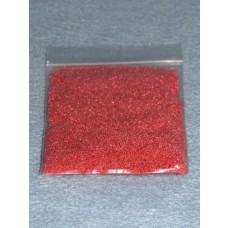 .40-.60mm Red Glass Beads - 2 oz.