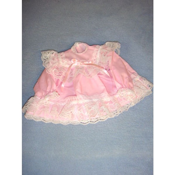 Dress - 14" Pink w_Lace