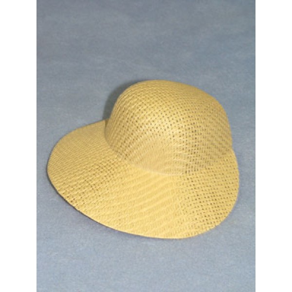 Hat - Straw Bonnet - 6 1_2" Natural