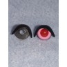 16mm Black Eyelids - pair Pkg_25