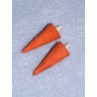 l1 1_4" Carrot Nose For Snowman Pkg2