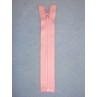 6" Pink Separator Zipper