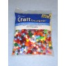 lAssorted Plastic Beads 7 oz bag