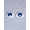 Doll Eye - 11mm Blue Flat Back 4 Pr