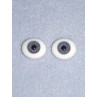 Doll Eye - Flat Back Glass - 10mm Blue