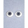 Doll Eye - Flat Back Glass - 6mm Blue