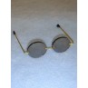 lGlasses - Oval Tinted - 3 1_4" Gold Wire