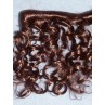 Hair - Synthetic Mohair Weft - Chestnut Brown - 1 Yd