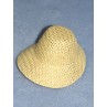 Hat - Straw Poke Bonnet - 3" Natural