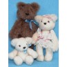 Kit - Miniature Bear Family -  6", 5" & 3"