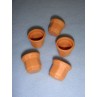 lMiniature Clay Pots - 3_4" high