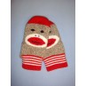 Monkey Sock Mittens (Youth Large)