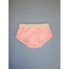 Pink Cotton Knit Bikini Panties - 18" Dolls