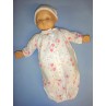 Pink Preemie Gown for 14-16" Dolls