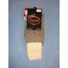 Red Heel Socks-w_Inst (Small) Pkg_4 Socks