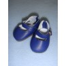 lShoe - Elegant Ankle Strap - 2 1_8" Navy Blue
