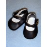 lShoe - Elegant Ankle Strap - 2 3_4" Black