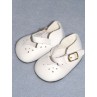 lShoe - Girls Dress - 2 7_8" White
