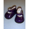 lShoe - Mary Jane - 3" Dark Purple Patent