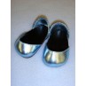 lShoe - Metallic Sparkly - 2 3_4" Light Blue