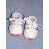 lShoe - Mini Sketz - 3" White w_Pink