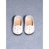 lShoe - Plain Loafer - 1" White