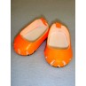 lShoe - Toe-Cut Flats - 2 3_4" Orange