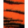 Tiger Fur Fabric Orange_Bk  - 1 Yd