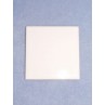 Tile - White Glazed - 4 1_4" square
