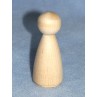 Wood - 3 1_2" Doll Pin - Pkg_2