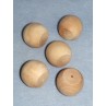 Wood - Ball Knob - 2 1_4" Pkg_5