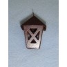 1 1_2" Miniature Rusted Tin Lantern