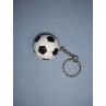 1 1_2" Soccer Ball Keychain