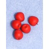 3_8" Mini Red Apples - Pkg_5