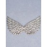 4 3_4" Silver Embossed Angel Wing - Pkg_2