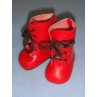Boot - Lace-Up - 3" Red