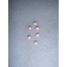 Buttons - Glass Bead - 2mm Pink