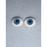 Doll Eye - Flat Back Glass - 12mm Blue
