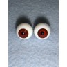 Doll Eye - German Crystal Acrylic - 10mm Dark Brown