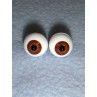 Doll Eye - German Crystal Acrylic - 8mm Brown
