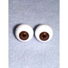 Doll Eye - Krystal - 18mm Med Brown