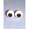 Doll Eye - Krystal - 22mm Med Brown